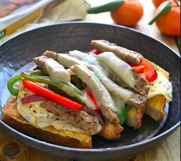 Breakfast Cheesesteaks