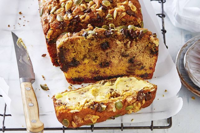 Choc chip pumpkin bread recipe